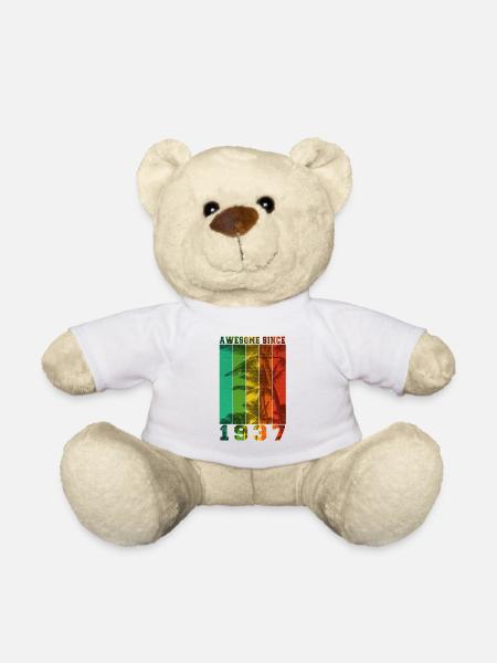 Awesome Since 1937 - Teddy Bear - white