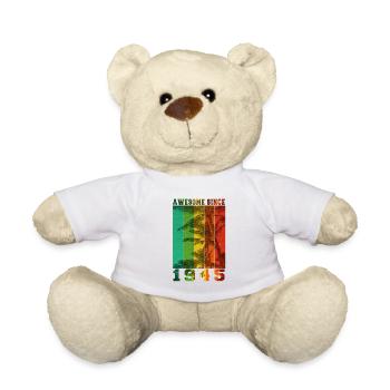 Awesome Since 1945 - Teddy Bear - white - Front