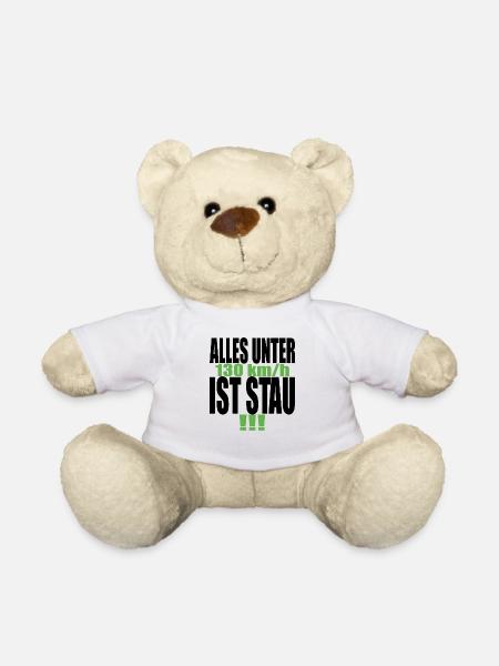 Tempolimit Autobahn Grüne Habeck Freiheit Verbot - Teddy - Weiß