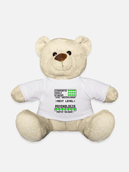 Psychologie Studium Psychologiestudium bestanden - Teddy - Weiß