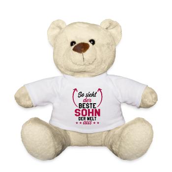 Meilleur fils - Nounours - blanc - Devant