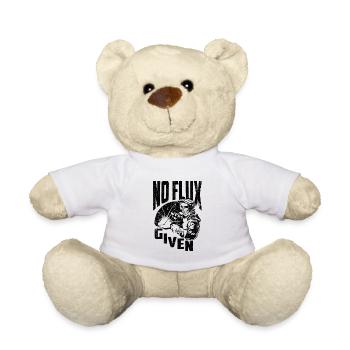Schweißer, der witzig sagt: Kein Flussmittel schen - Teddy - Weiß - Vorne