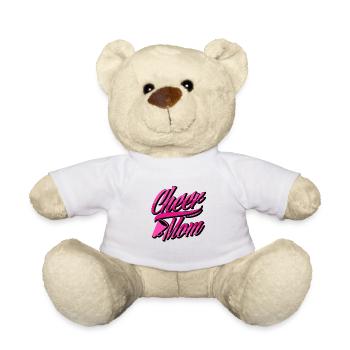Cheer Mom Cheerleading Cheerleader Cheerdance Gymn - Teddy - Weiß - Vorne