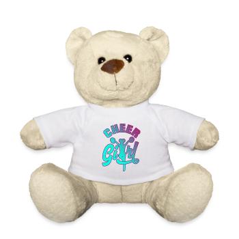Cheer Girl Cheerleading Cheerleader Cheerdance Gym - Teddy - Weiß - Vorne