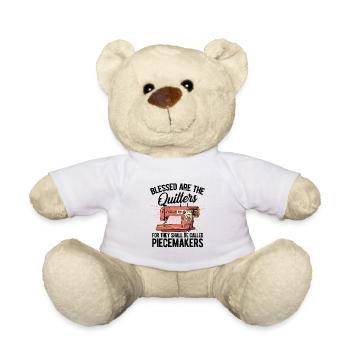 Blessed Are The Quilters For They Shall Be Called - Teddy - Weiß - Vorne