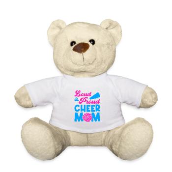 Loud And Proud Cheer Cheer Mom Cheerleading Cheerl - Teddy - Weiß - Vorne