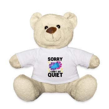 Sorry I Don't Do Quite Cheerleader Sports Cheering - Teddy - Weiß - Vorne