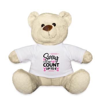 Sorry I Can Only Count Up To 8 Cheerleader Cheerin - Teddy - Weiß - Vorne