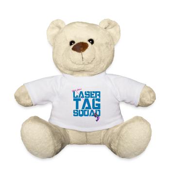 Pew Pew Lasertag Squad Lasergame Lasertag Player P - Teddy - Weiß - Vorne