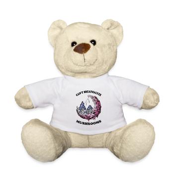 For Mushroom Lovers Can't Breathalyze Mushrooms - Teddy - Weiß - Vorne