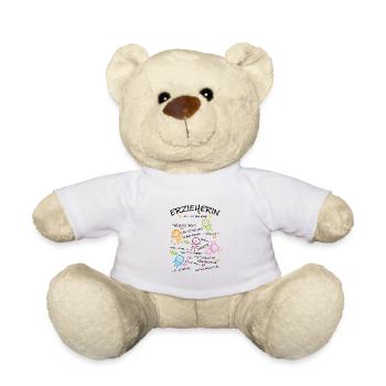 Erzieherin Und So Viel Mehr Kindergarten Vorschule - Teddy - Weiß - Vorne