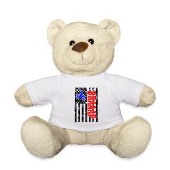 Braaap Graphic Dirt Biker Motorcycle Enduro Motocr - Teddy - Weiß - Vorne