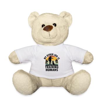 Dresseur de chiens Formation de chiens Chiens Soins pour animaux de compagnie Pr - Nounours - blanc - Devant