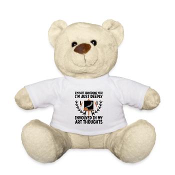 Kunstlehrer Schullehrer Lustige Kunstlehrer Scho - Teddy - Weiß - Vorne