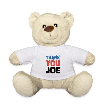 Thank You Joe - Patriotic Democrats Voters - Teddy Bear - white - Front