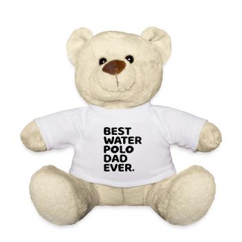 Bester Wasserball-Vater aller Zeiten Aquatic Polo Spieler Fathe - Teddy - Weiß - Vorne