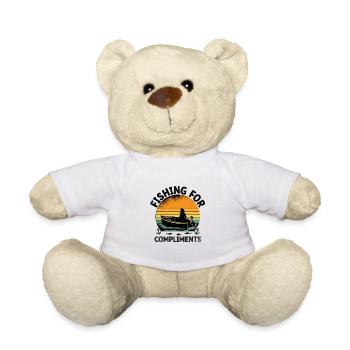Pédalo Fishing For Compliments - Nounours - blanc - Devant