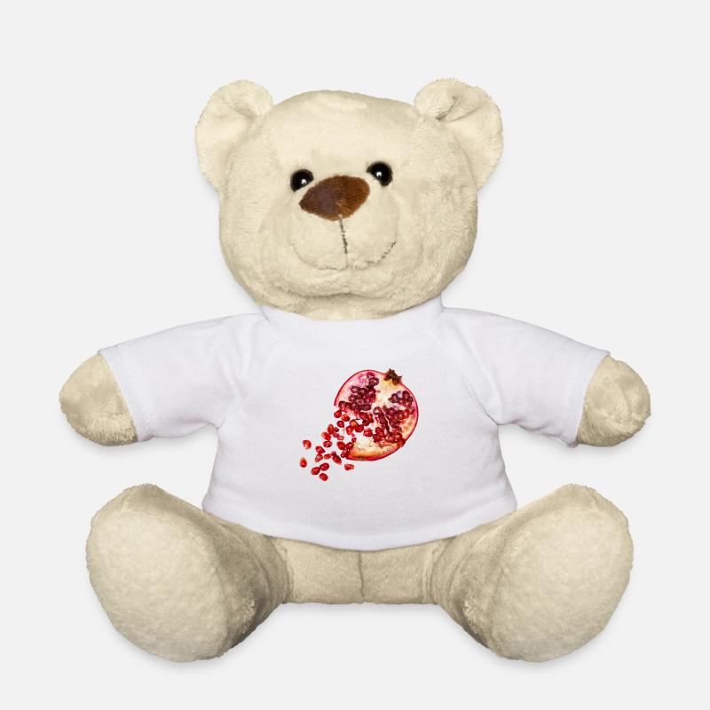Granatapfel - Teddy - Weiß