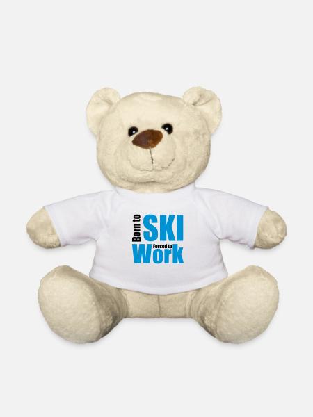 ski - Teddy - Weiß