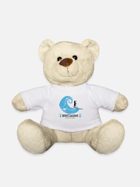 PADDLE BREIZH BRETAGNE - Nounours - blanc