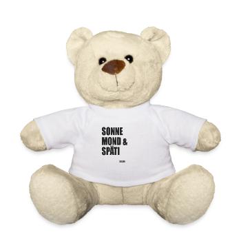 Sonne, Mond und Späti - Teddy - Weiß - Vorne