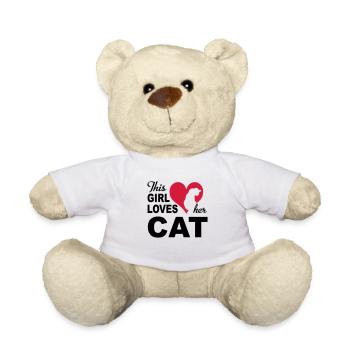 Chat - Nounours - blanc - Devant