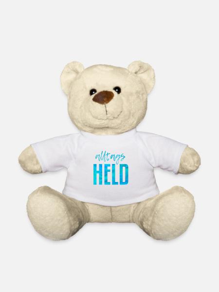 Alltags Held - Teddy - Weiß