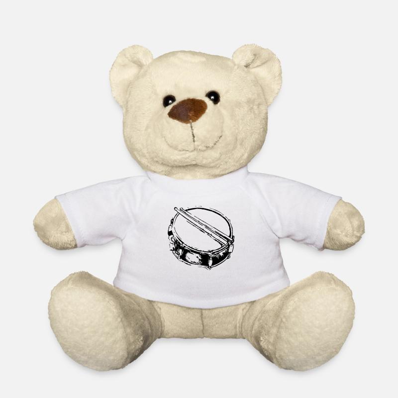 Snare - Drum - Percussion - Musique - Nounours - blanc
