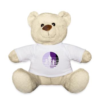 Family symbol children - Teddy Bear - white - Front