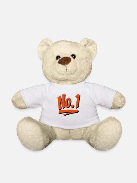 Nummer 1 - Teddy - Weiß