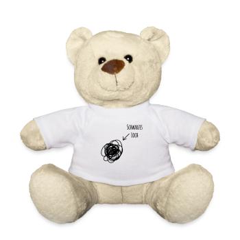 Schwarzes Loch 1c - Teddy - Weiß - Vorne