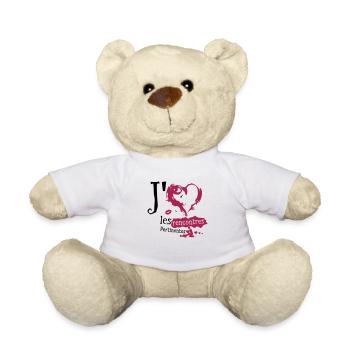 aime love rencontres pertinentes sexe humour - Nounours - blanc - Devant