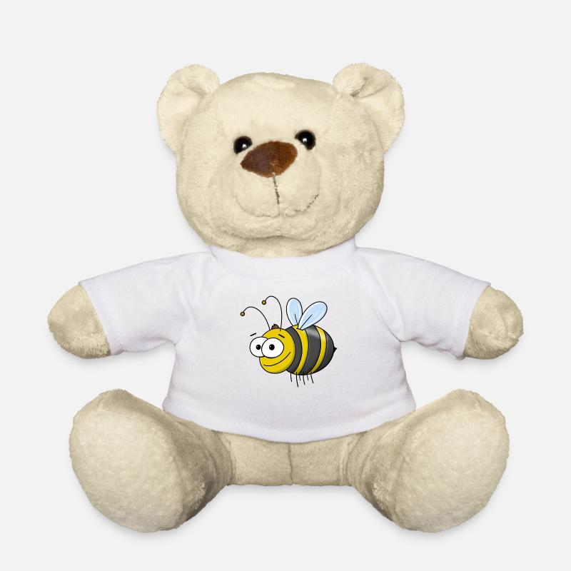 Süße Biene - Teddy - Weiß