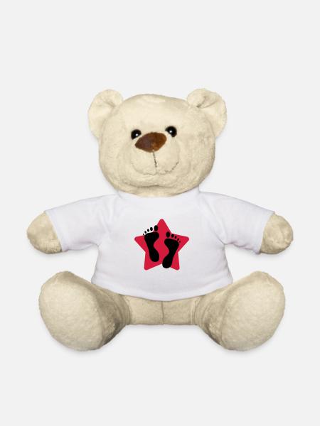 Fußpflegerin / Fußpfleger / Arbeit / Job - Teddy - Weiß