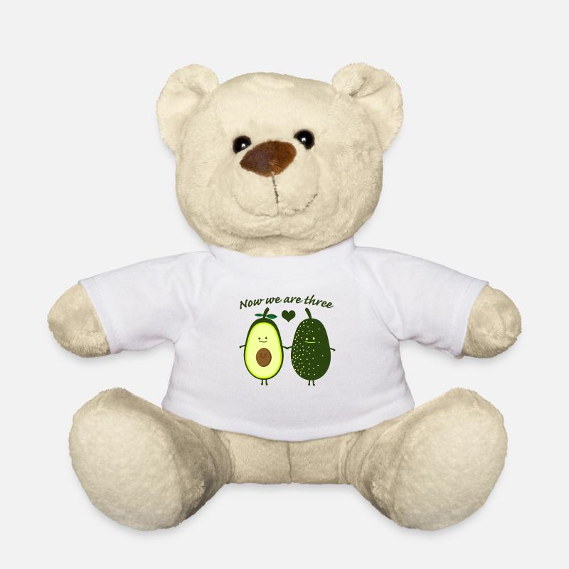 The free (b) - Teddy Bear - white