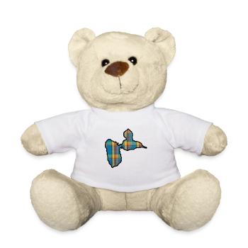 guadeloupe - Nounours - blanc - Devant