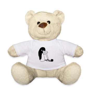 Pris en train d'enlever des filles - Nounours - blanc - Devant