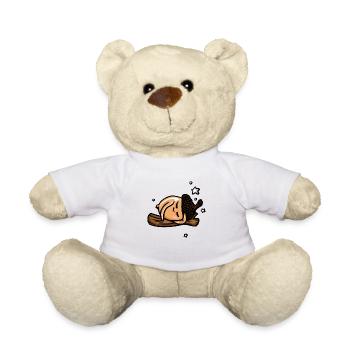 glandouille - Nounours - blanc - Devant