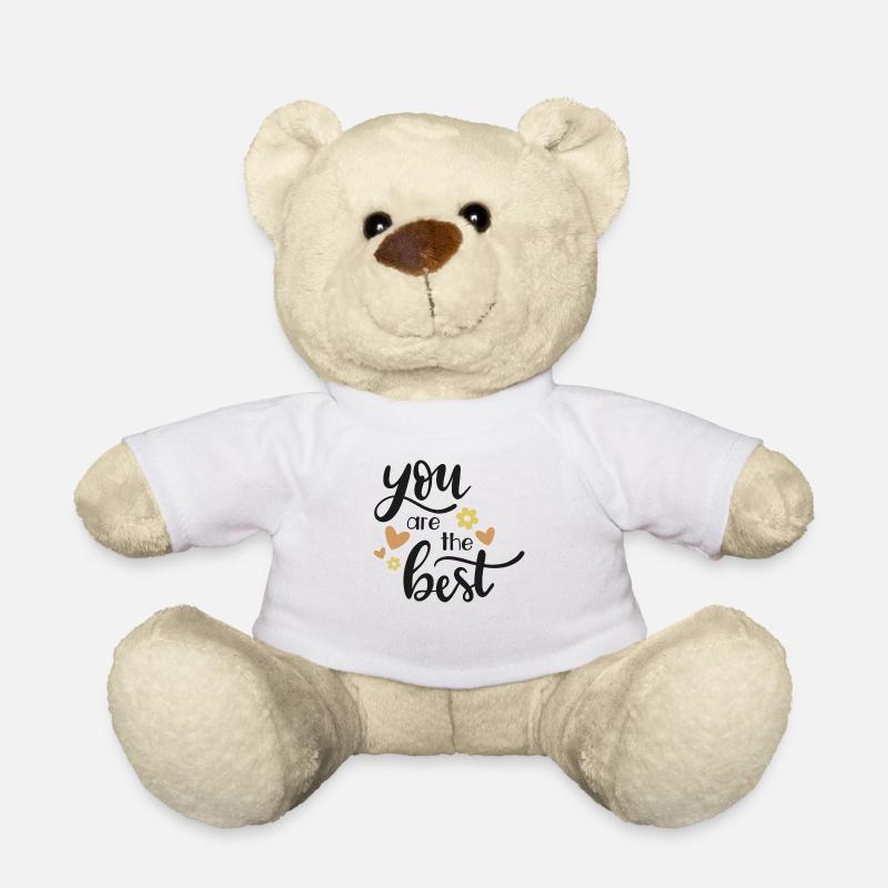 You are the best - Teddy Bear - white