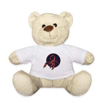 Scorpio, Scorpio, Birthday, Gift, - Teddy Bear - white - Front