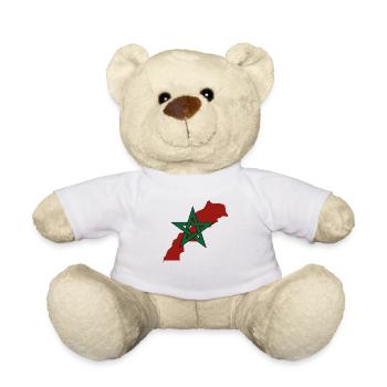 maroc - Nounours - blanc - Devant
