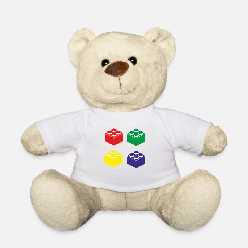 BRICK4C - Teddy - Weiß