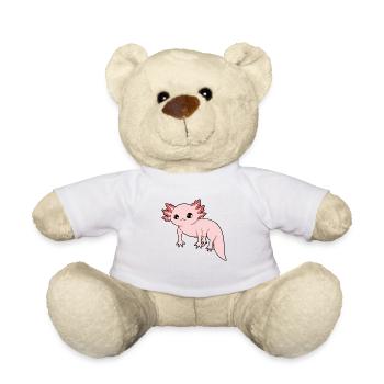 axolotl - Teddy Bear - white - Front