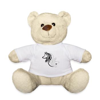 Bon Mauvais Loup - Nounours - blanc - Devant