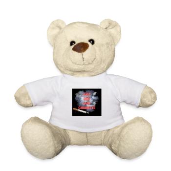 Just one last cigarette - Teddy - Weiß - Vorne
