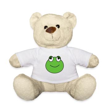 Cute frog - Teddy - Weiß - Vorne