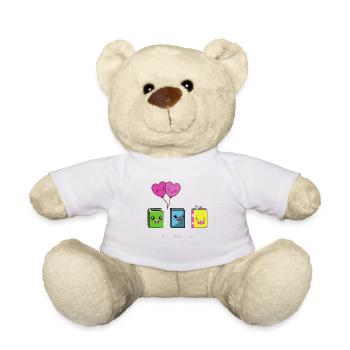 Kawaii Bücher - Teddy - Weiß - Vorne