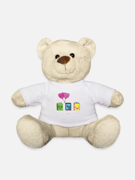 Livres Kawaii - Nounours - blanc
