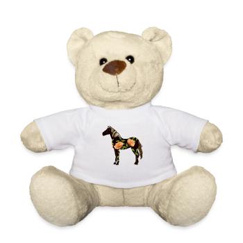 Pferd - Teddy - Weiß - Vorne