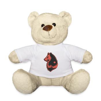 Bear Nature - Teddy Bear - white - Front